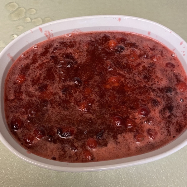 Cranberry Sauce with Orange Juice