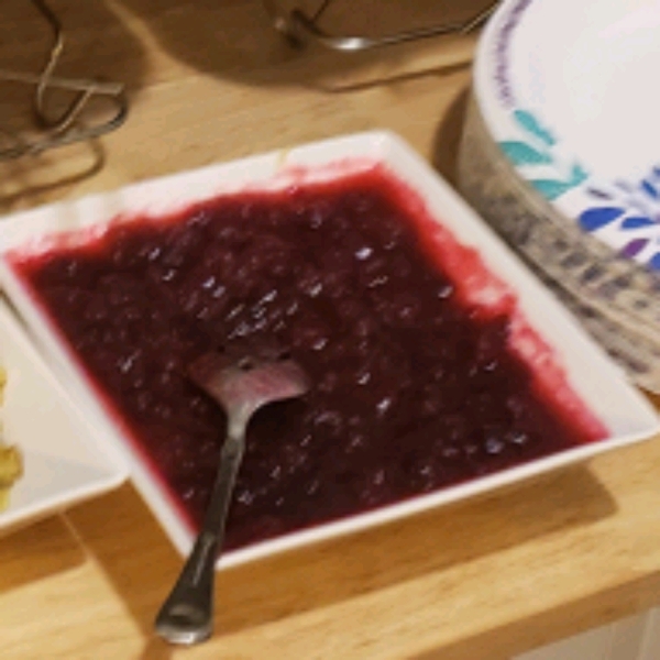 Cranberry Sauce with Orange Juice