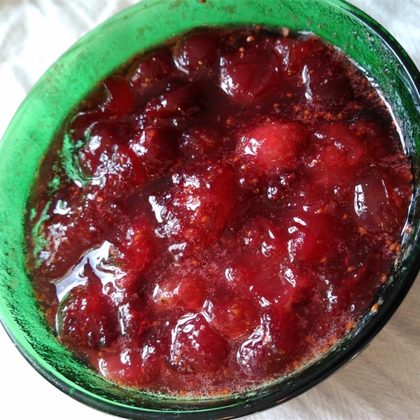 Cranberry Sauce with Orange Juice