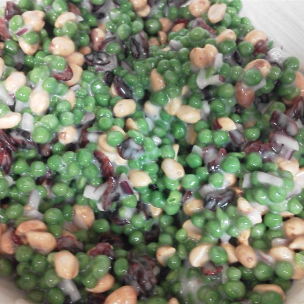 Peanutty Pea Salad