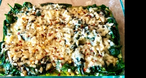 Sauteed Spinach with a Twist