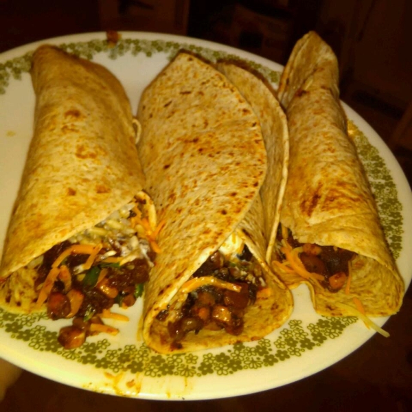 Gracie's Amazing Vegetarian Burritos