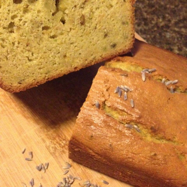 Lemon Lavender Avocado Loaf