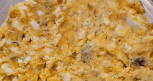 Potato Salad Deviled Eggs