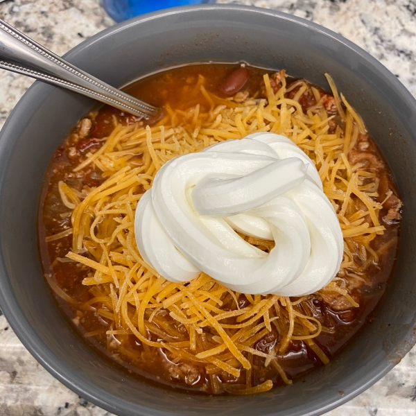 Slow Cooker Turkey Chili