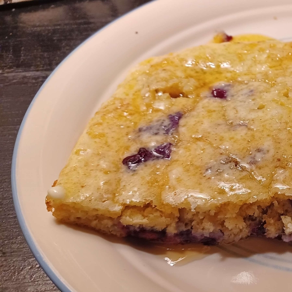 Sheet Pan Blueberry Pancakes