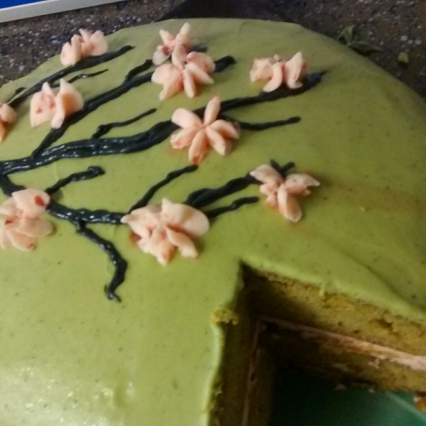 Green Tea Layer Cake