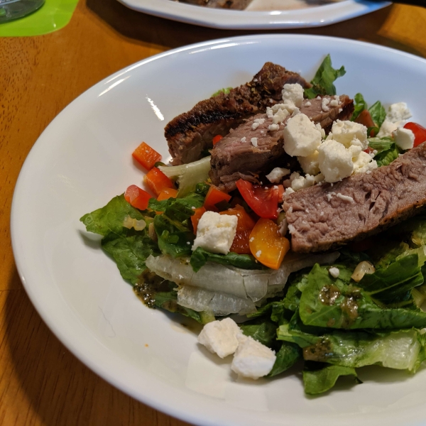 Cilantro Lime Steak Salad