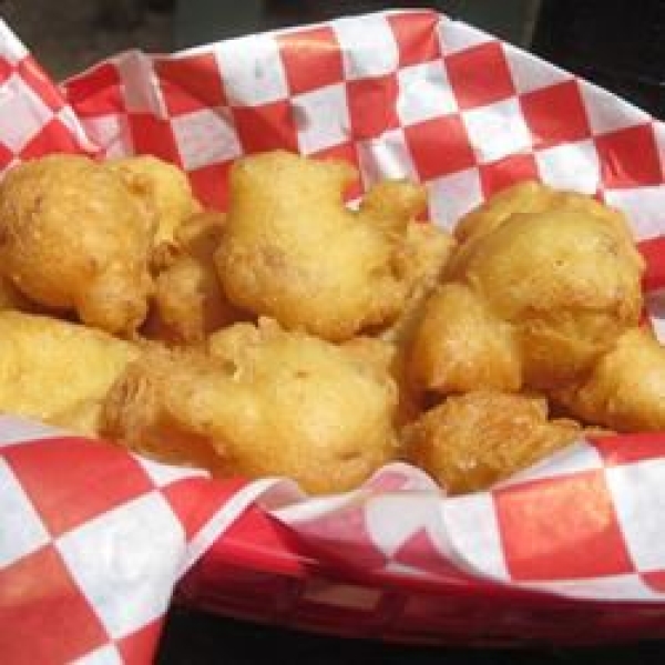 Clam Fritter Snacks