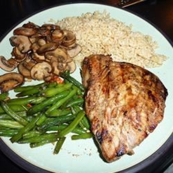 Grilled Tropical Tuna Steaks