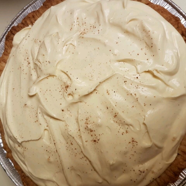 Yummy Eggnog Pie