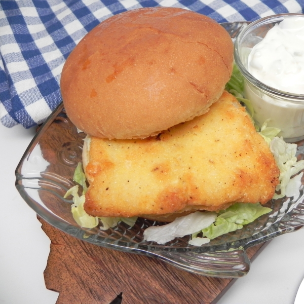 Baked Cod Burgers