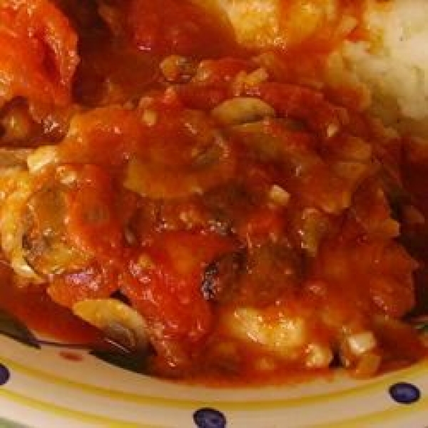 Baked Chicken Cacciatore