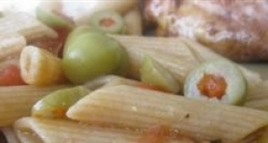 Rigatoni With Eggplant, Peppers, and Tomatoes