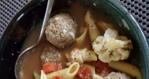 Hearty Italian Meatball Soup