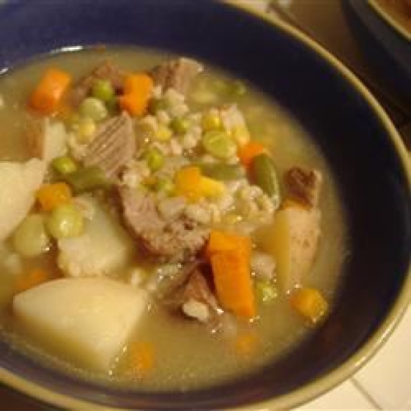 Melanie's Beef Barley Soup