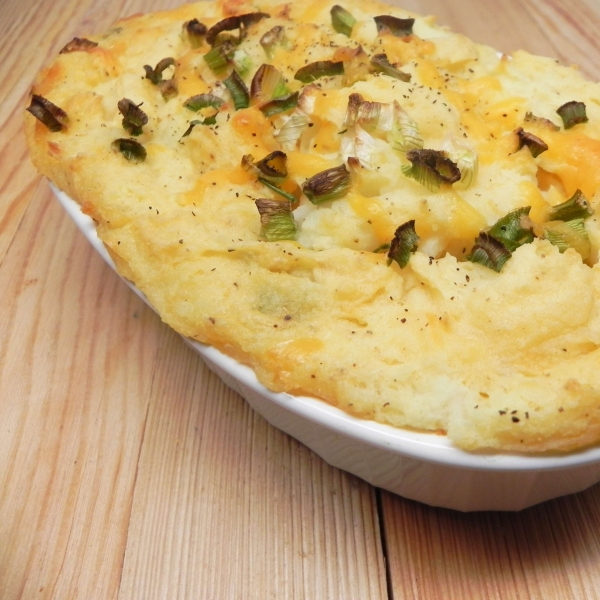 Garlic Mashed Potato Casserole