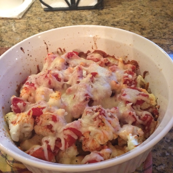 Cheesy Baked Cauliflower II