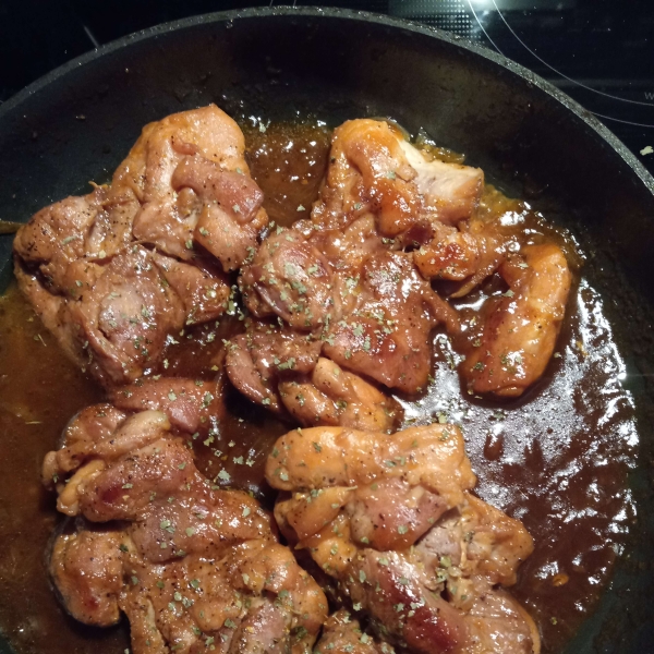 Honey Garlic Chicken Thighs