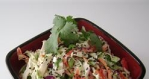 Asian Coleslaw with Ponzu Dressing