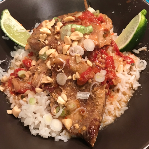 Slow Cooker Thai Peanut Pork