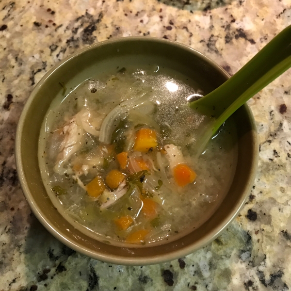 The Best Slow Cooker Chicken Soup