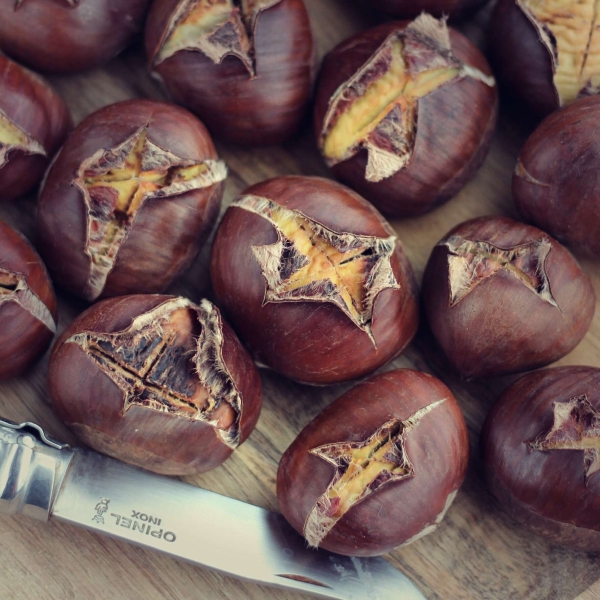 Air Fryer Roasted Chestnuts