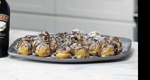 Baileys Irish-Coffee Doughnut Profiteroles