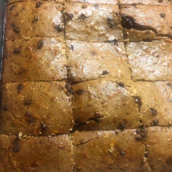 Banana Oatmeal Protein Bars