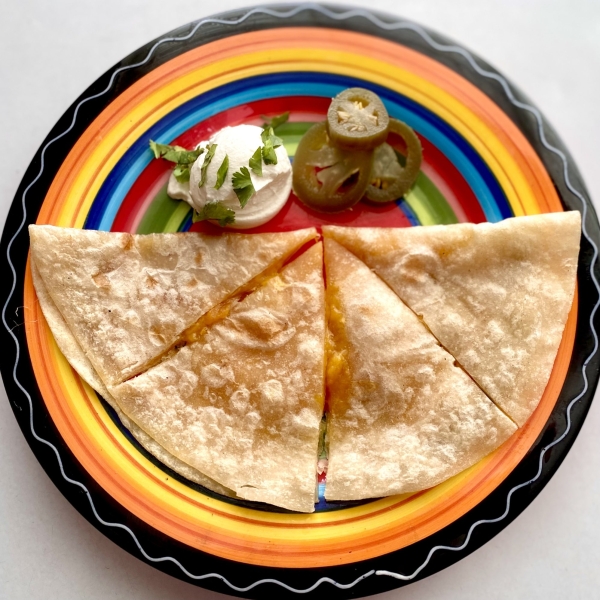 Microwave Quesadilla