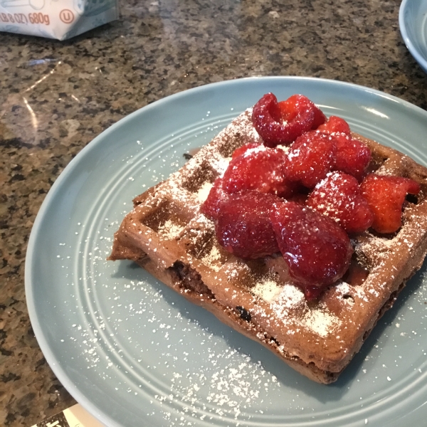 Diana's Chocolate Waffles