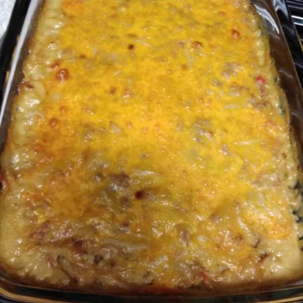 Sausage Hash Brown Bake
