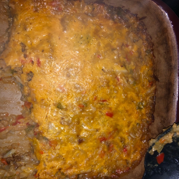 Sausage Hash Brown Bake