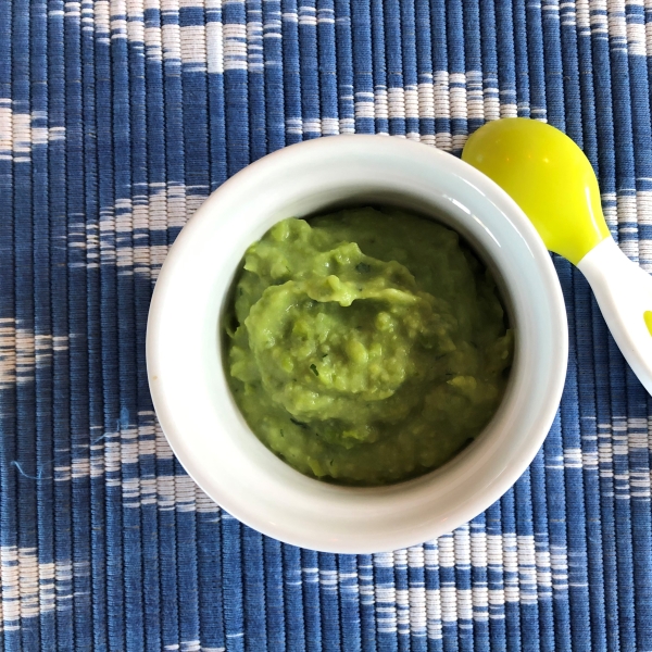 Pea and Mint Baby Food