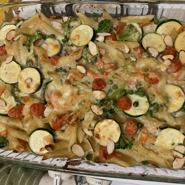 Baked Pasta Primavera