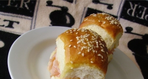 Jen's Mini Ham and Cheese Rolls