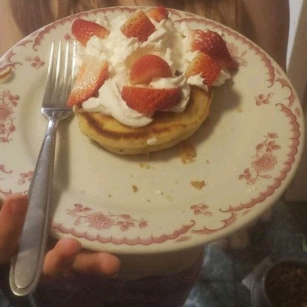 Eggnog Pancakes