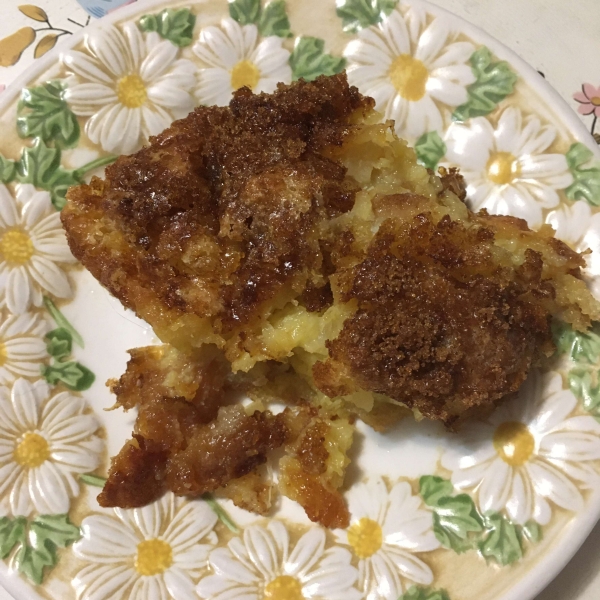 Pineapple Bread Souffle