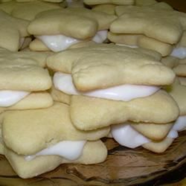 Lime Sandwich Sugar Cookies