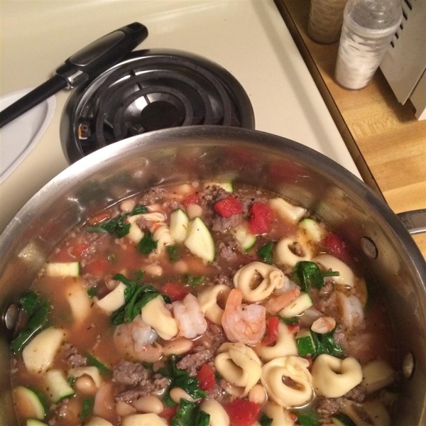 Simple Tortellini Soup