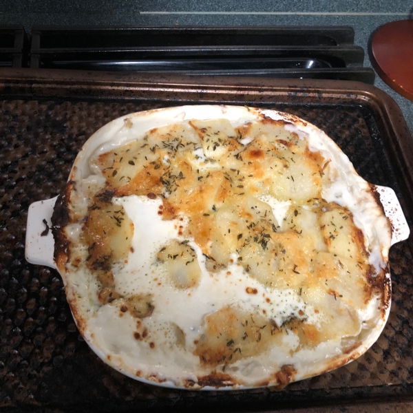 Chef John's Truffled Potato Gratin