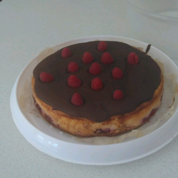 Chocolate Raspberry Cheesecake