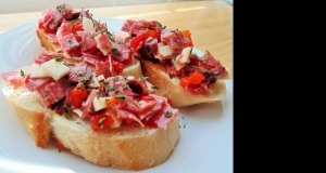 Margherita® Sun-Dried Tomato and Salami Bruschetta