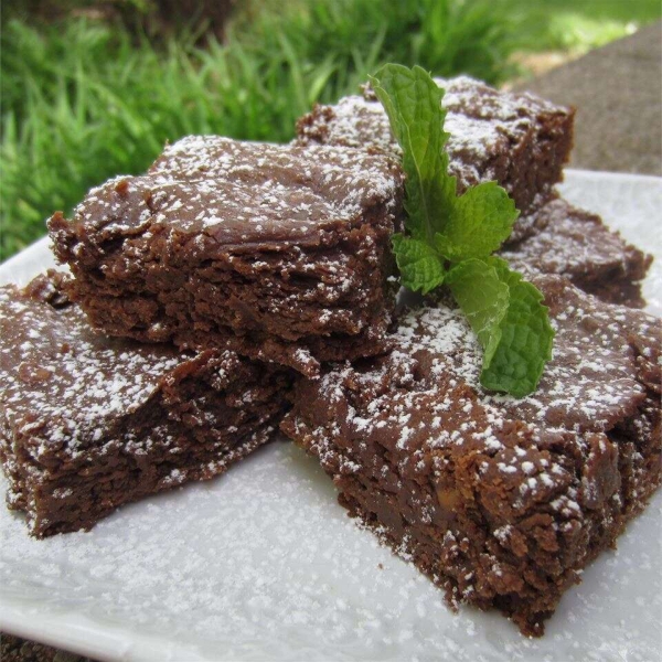 Avocado Peanut Butter Brownies (Vegan)