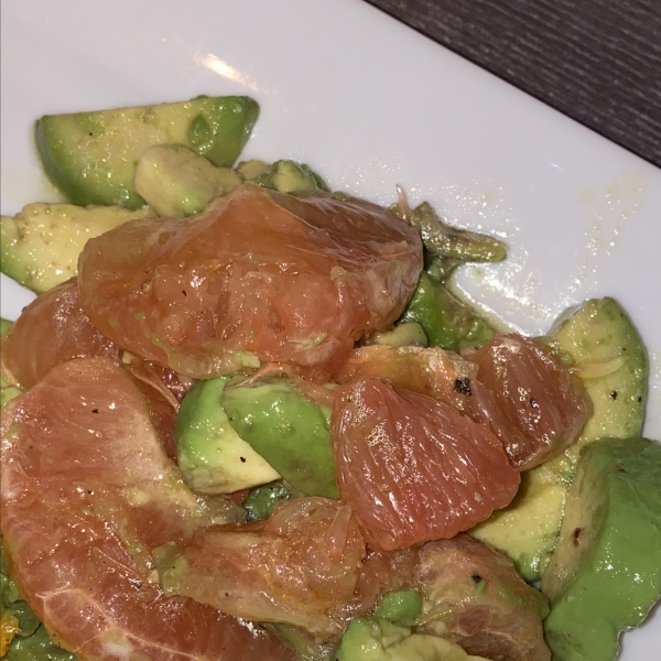Grapefruit and Avocado Salad