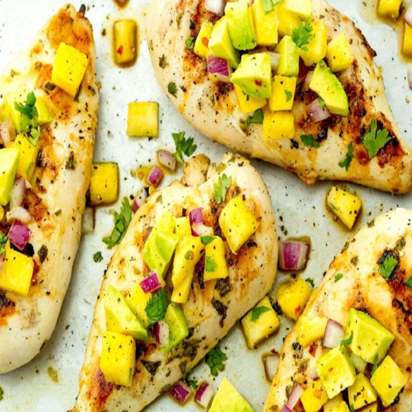 Pineapple Salsa Chicken