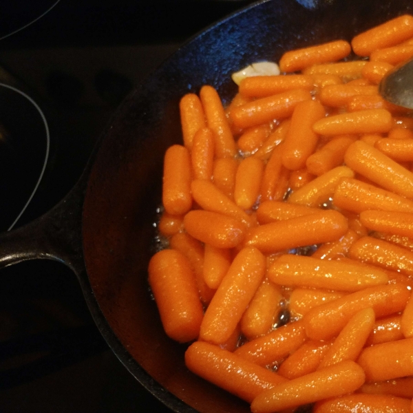 Lemon Honey Glazed Carrots