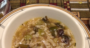 Mushroom and Leek Soup
