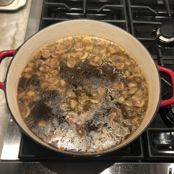 Mushroom and Leek Soup