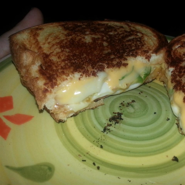 Grown Up Grilled Cheese Sandwich